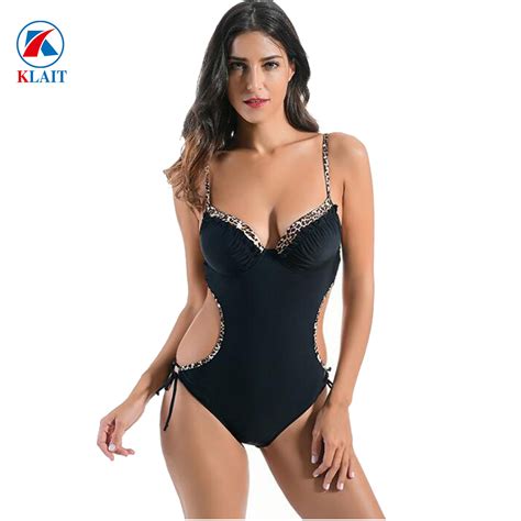 Wholesale One Piece Pure Color Sexy Hollow Backless Women Bikini One Piece Swimwear And Swim