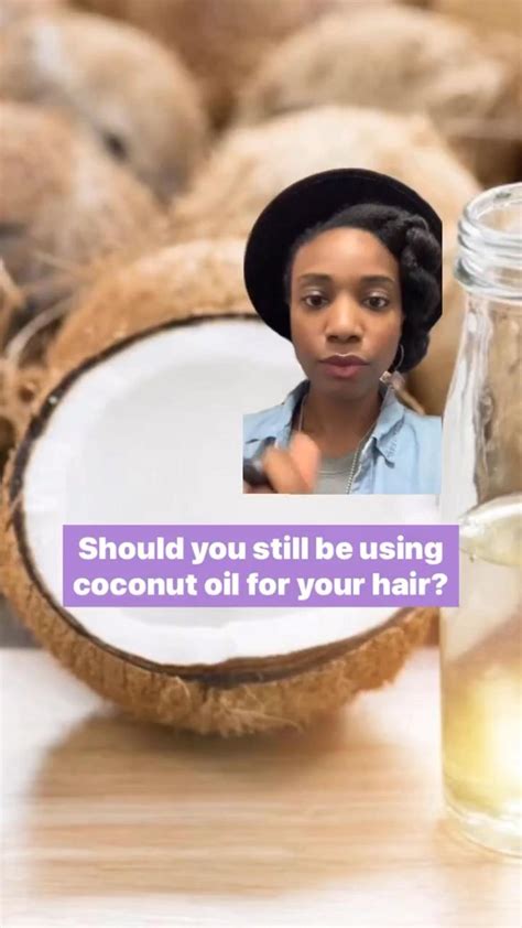 💜🥥 Should You Still Be Using Coconut Oil For Your Hair Coconut Oil