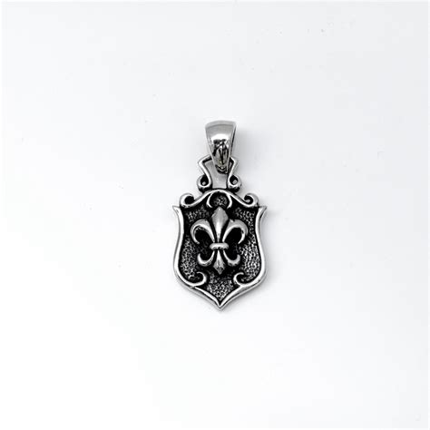 Pandantiv Blazon Fleur De Lys Argint Ariel Silver