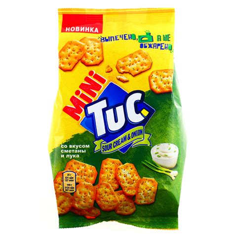 Крекер Tuc (Тук) 100г мини сметана-лук купить с доставкой на дом в ...