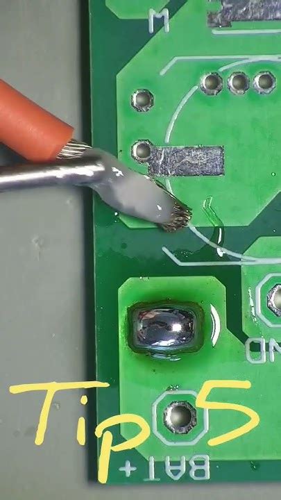 Soldering Tips And Tricks Tip5 Dont Try To Solder A Wire When Flux