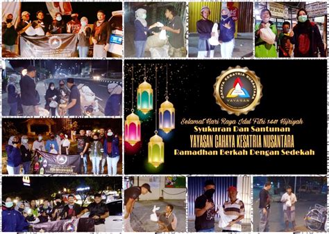 Yayasan Cahaya Ksatria Nusantara Berbagi Berkah Ramadhan Ke Kaum Dhuafa