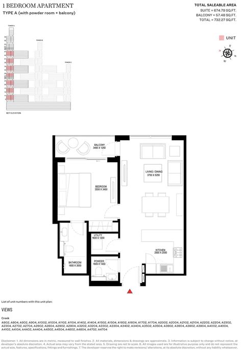 Sobha One Floor Plans Apartments Floor Plan Sobha One Dubai
