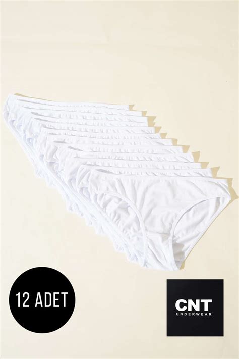 Cnt Li Bayan Modal Bikini Beyaz