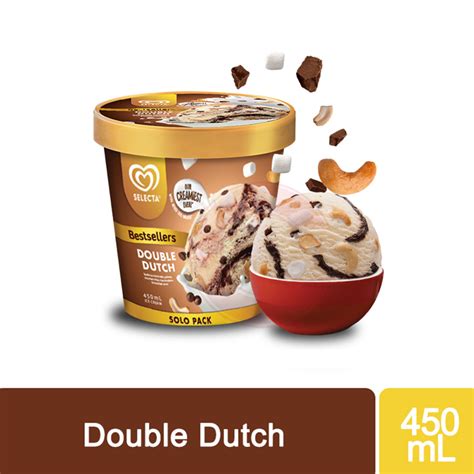 Selecta Double Dutch Ice Cream 450mL Citimart