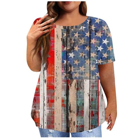 usa flag shirts for women 7