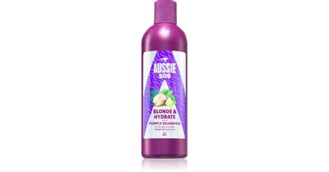 Aussie Sos Blonde Hydrate Purple Toning Shampoo For Blonde Hair Notino Ie