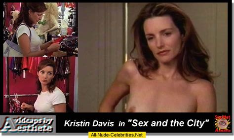 Kristin Davis Shows Her Nude Tits In Sex And The City Vidcaps