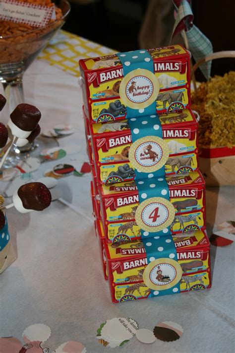 Curious George Animal Crackers Like This Instead Of Goodie Bags