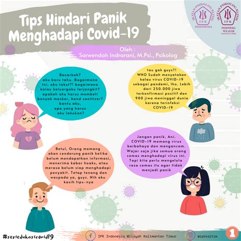 Psikoedukasi Covid 19 Tips Hindari Panik Menghadapi Di Masa Pandemi