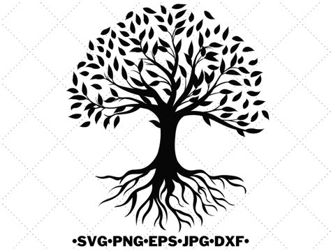 Hand-drawn-tree-life SVG Tree of Life Svg Jpg Eps Dxf - Etsy | How to ...