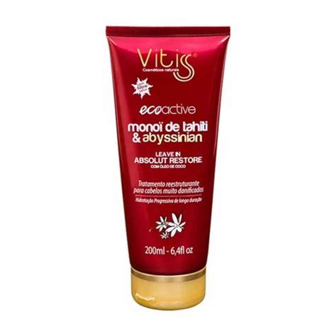 Leave In Vitiss Monoi De Tahiti Abyssinian 200ml Leave In Capilar