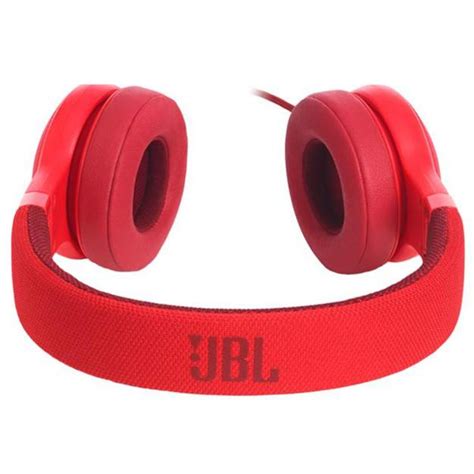 Большие беспроводные наушники JBL E55BT Red с микрофоном - Audio ...