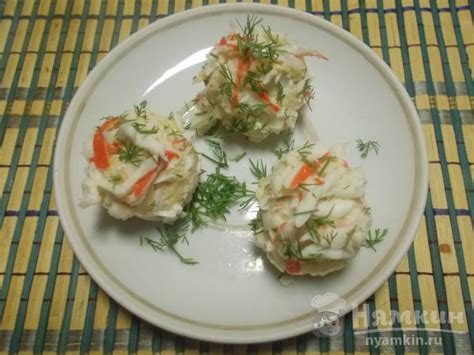 Рафаэлки из крабовых палочек рецепт пошаговый с фото - Nyamkin.RU