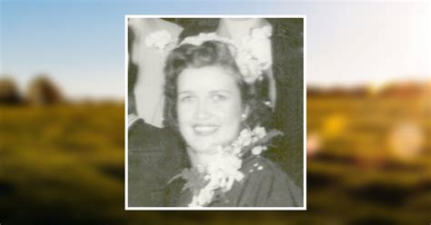 Dorothy Dean Obituary 2012 Peel Funeral Home