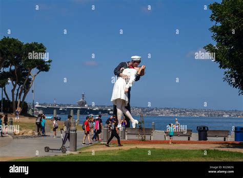 The Unconditional Surrender Sculpture By Seward Johnson San Diego California United States