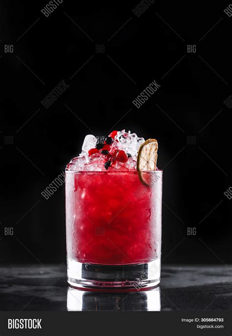 Fresh Red Cocktail Image And Photo Free Trial Bigstock