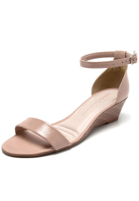 Sandália Dakota Tiras Nude Compre Agora Dafiti Brasil