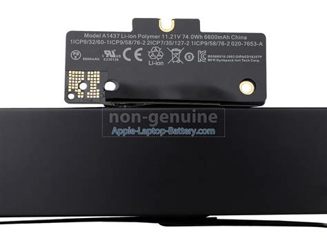 Apple A1425(EMC 2557) battery,74Wh battery for Apple A1425(EMC 2557 ...