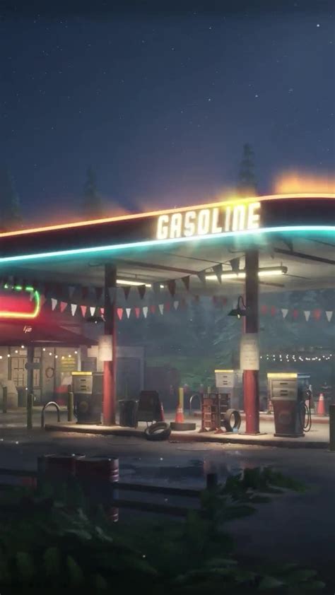 Gas Station Iphone Wallpapers Wallpaper Cave