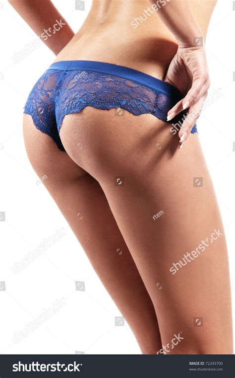 Naked Woman Bikini On White Background Stock Photo Shutterstock