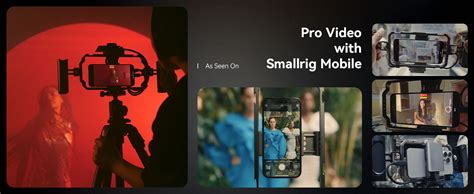 Amazon.com : SmallRig Universal Phone Cage, Smartphone Video Rig Kit ...