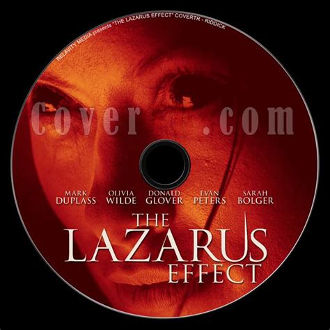 The Lazarus Effect Custom Dvd Label English 2015 Covertr