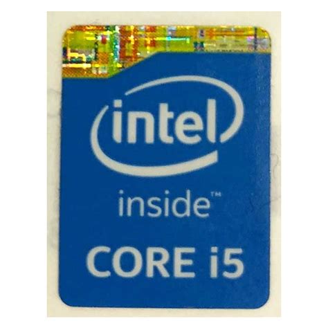 Buy The Intel Core I5 Inside Case Badge Sticker 4th Generation At