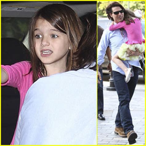 Tom Cruise Suri Chelsea Piers Playdate Celebrity Babies Katie