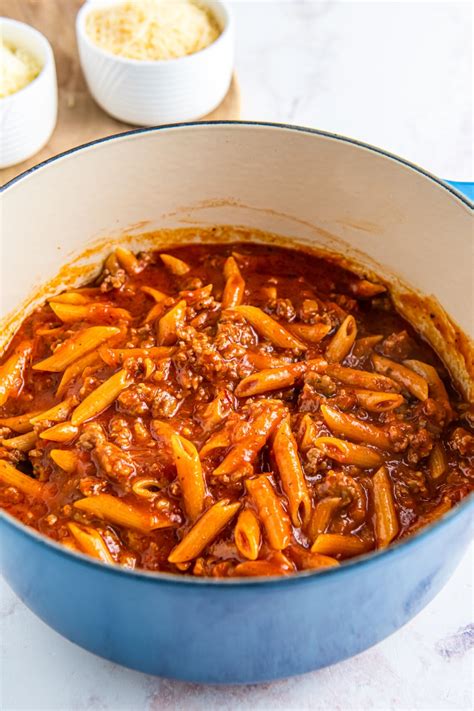 One Pot Italian Sausage Pasta Easy Dinner Ideas