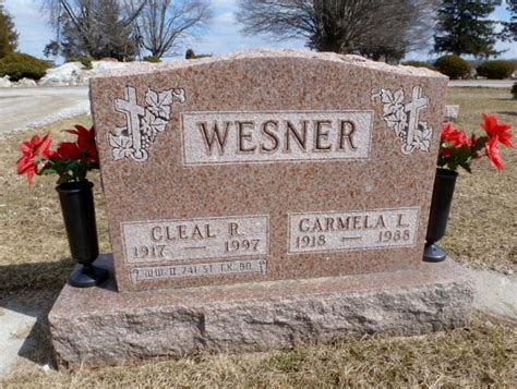 Cleal R Wesner 1917 1997 Find A Grave Memorial