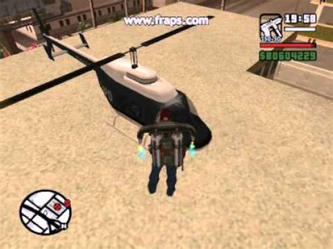 Gta San Andreas Como Encontrar El Helicoptero De Los Polis Youtube