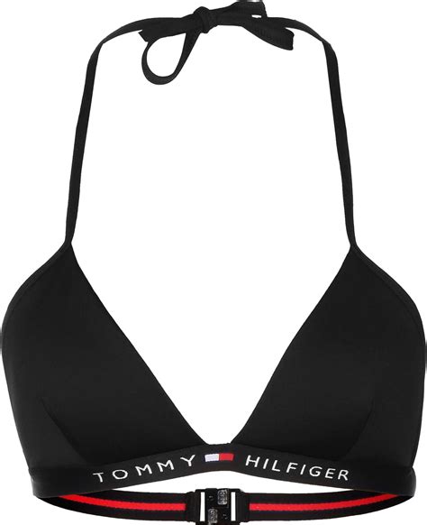 Tommy Hilfiger Bikini Bikini A Triangolo Fisso Con Logo A Triangolo