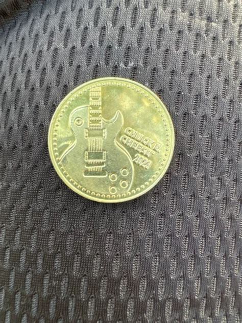 Chuck E Cheese Token Guitar Artwork Picclick Uk