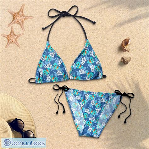 Squirtle Tropical Beach String Bikini Swimwear Gift Fans Banantees