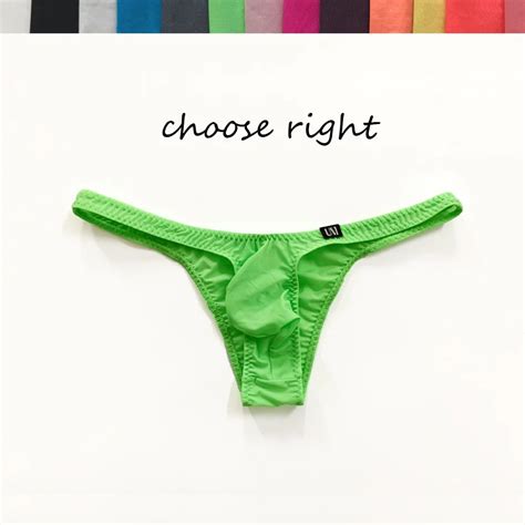 Ultra Thin Ice Briefs For Ultra Low Waist Sexy Men U Protruding Bag Hot Selling Men S Tight