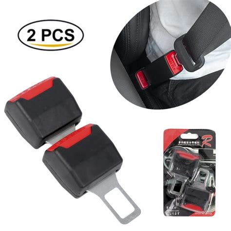 2Pcs Rallonge de ceinture de sécurité de voiture anti Bip Letshop dz