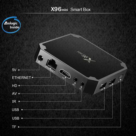 X96 Mini Android Box 7.1 Powerful 4K Streaming Device - CableCast