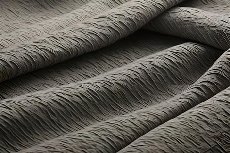 Premium Photo | A close up of a black and grey fabric with a pattern of lines.