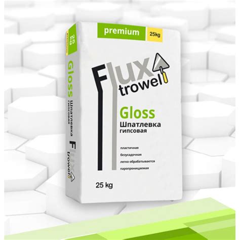 Gloss, Шпатлевка гипсовая, безусадочная, 25кг-мешок