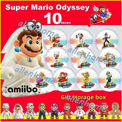 Pcs Set Pvc Nfc Tag Game Cards Super Mario Ubuy India