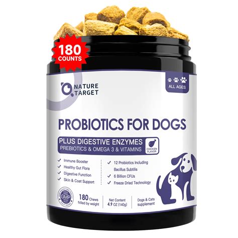 Fortiflora Probiotics For Dogs ALIVO Probiotic For Dogs, Natural 3 In 1