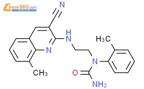 9CI n 2 3 氰基 8 甲基 2 喹啉 氨基 乙基 n 2 甲基苯基 脲CAS号606104 90 9 960化工网