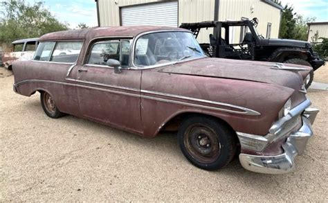 Sport Wagon 1956 Chevrolet Bel Air Nomad Barn Finds