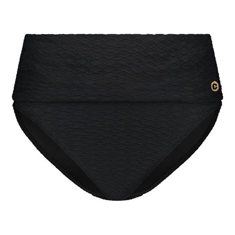 Ten Cate Beach Snake Flipover Bikini Broekje Dames Black