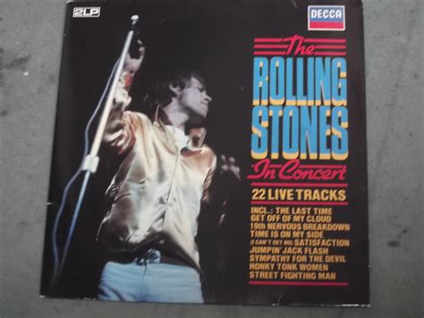 Rolling Stones In Concertvinyl Album Classic Rock Decca Etsy