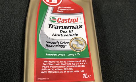 Automatl Deolja Castrol Transmax Dex Iii Multivehicle Vetteparts Webshop