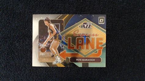 2020 21 Donruss Optic Pete Maravich Jazz Express Lane 6 EBay