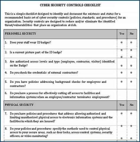 Security Vulnerability Assessment Template - Template 1 : Resume ...