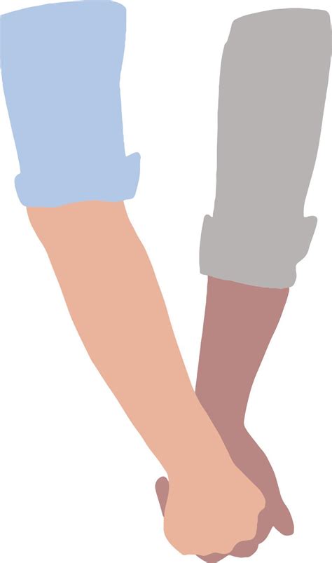 Gay Couple Holding Hands Vector Lgbt Pride 4889580 Vector Art At Vecteezy